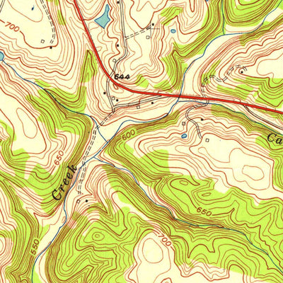 United States Geological Survey Bardstown, KY (1953, 24000-Scale) digital map