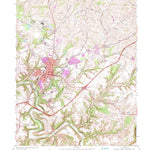 United States Geological Survey Bardstown, KY (1967, 24000-Scale) digital map