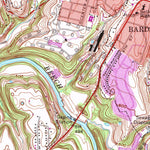 United States Geological Survey Bardstown, KY (1967, 24000-Scale) digital map
