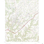 United States Geological Survey Bardstown, KY (2022, 24000-Scale) digital map