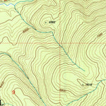 United States Geological Survey Bare Cone, MT-ID (1998, 24000-Scale) digital map