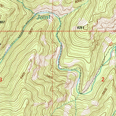 United States Geological Survey Bare Cone, MT-ID (1998, 24000-Scale) digital map