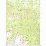 United States Geological Survey Bare Mountain, MT (1986, 24000-Scale) digital map