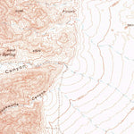 United States Geological Survey Bare Mountain, NV (1954, 62500-Scale) digital map