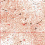 United States Geological Survey Bare Mountain, NV (1954, 62500-Scale) digital map