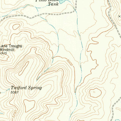 United States Geological Survey Bare Mountain, TX (1978, 24000-Scale) digital map