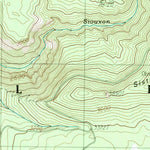 United States Geological Survey Bare Mountain, WA (1986, 24000-Scale) digital map