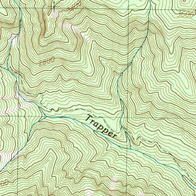 United States Geological Survey Bare Mountain, WA (1986, 24000-Scale) digital map