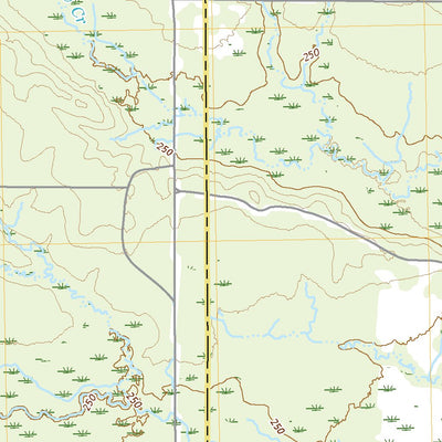 United States Geological Survey Barge Lake, MS (2020, 24000-Scale) digital map