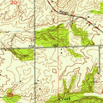 United States Geological Survey Bargersville, IN (1952, 24000-Scale) digital map