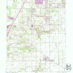 United States Geological Survey Bargersville, IN (1962, 24000-Scale) digital map
