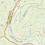 United States Geological Survey Bark Shanty Gulch, CA (2018, 24000-Scale) digital map