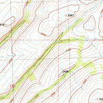 United States Geological Survey Barker Mountain, WA (1981, 24000-Scale) digital map
