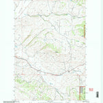 United States Geological Survey Barker Mountain, WA (2001, 24000-Scale) digital map
