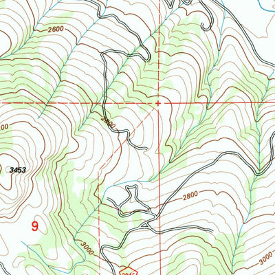United States Geological Survey Barker Mountain, WA (2001, 24000-Scale) digital map