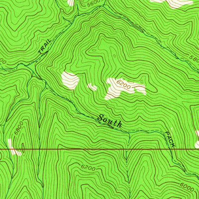 United States Geological Survey Barker, MT (1961, 24000-Scale) digital map