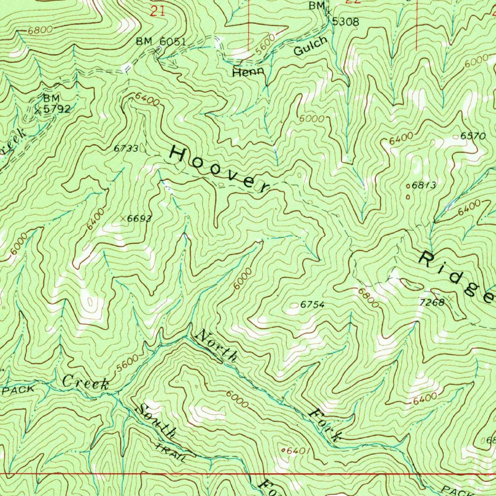 Barker, MT (1961, 62500-Scale) Map by United States Geological Survey ...