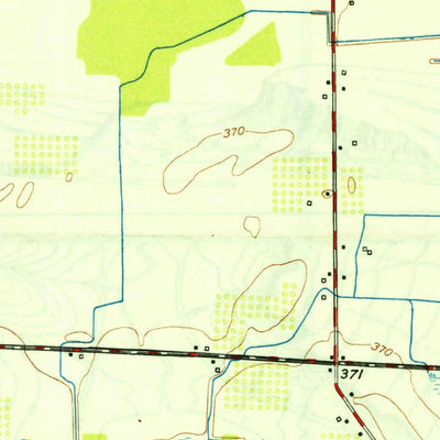 United States Geological Survey Barker, NY (1949, 24000-Scale) digital map