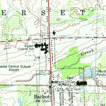 United States Geological Survey Barker, NY (1980, 25000-Scale) digital map