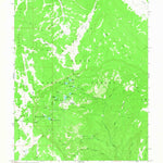 United States Geological Survey Barker Reservoir, UT (1964, 24000-Scale) digital map