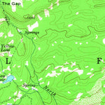 United States Geological Survey Barker Reservoir, UT (1964, 24000-Scale) digital map