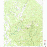United States Geological Survey Barker Reservoir, UT (2002, 24000-Scale) digital map
