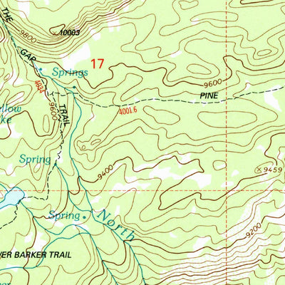 United States Geological Survey Barker Reservoir, UT (2002, 24000-Scale) digital map