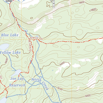 United States Geological Survey Barker Reservoir, UT (2023, 24000-Scale) digital map