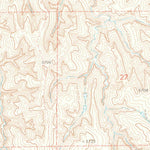 United States Geological Survey Barking Dog Spring, CO (1970, 24000-Scale) digital map