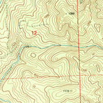 United States Geological Survey Barklow Mountain, OR (1996, 24000-Scale) digital map