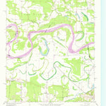 United States Geological Survey Barkman, TX-AR (1950, 24000-Scale) digital map
