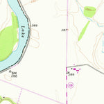 United States Geological Survey Barkman, TX-AR (1950, 24000-Scale) digital map