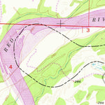 United States Geological Survey Barkman, TX-AR (1950, 24000-Scale) digital map
