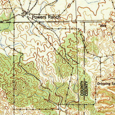 United States Geological Survey Barksdale, TX (1975, 62500-Scale) digital map