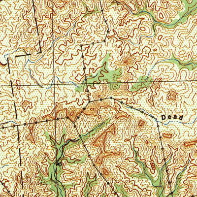 United States Geological Survey Barksdale, TX (1975, 62500-Scale) digital map