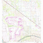 United States Geological Survey Barley Barber Swamp, FL (1953, 24000-Scale) digital map