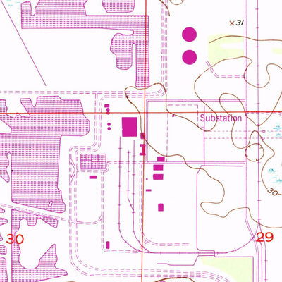 United States Geological Survey Barley Barber Swamp, FL (1953, 24000-Scale) digital map