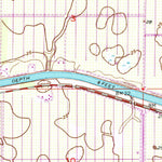 United States Geological Survey Barley Barber Swamp, FL (1953, 24000-Scale) digital map