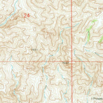United States Geological Survey Barlow Gap, WY (1959, 24000-Scale) digital map