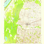 United States Geological Survey Barlow, KY-IL (1954, 24000-Scale) digital map
