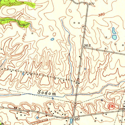 United States Geological Survey Barlow, KY-IL (1954, 24000-Scale) digital map