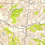 United States Geological Survey Barlow, KY-IL (1954, 24000-Scale) digital map