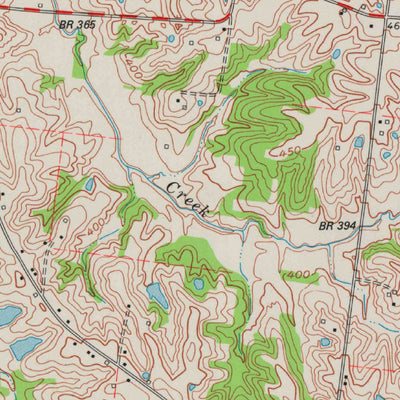 United States Geological Survey Barlow, KY-IL (1977, 24000-Scale) digital map
