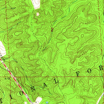 United States Geological Survey Barlow, MS (1963, 24000-Scale) digital map
