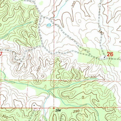 United States Geological Survey Barlow, MS (2000, 24000-Scale) digital map