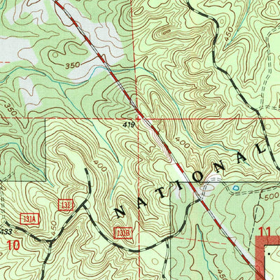 United States Geological Survey Barlow, MS (2000, 24000-Scale) digital map