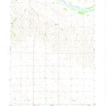 United States Geological Survey Barn Butte, NE (1971, 24000-Scale) digital map