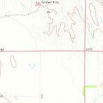 United States Geological Survey Barn Butte, NE (1971, 24000-Scale) digital map