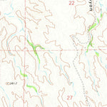 United States Geological Survey Barn Butte, NE (1971, 24000-Scale) digital map