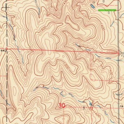 United States Geological Survey Barnard, KS (1964, 24000-Scale) digital map